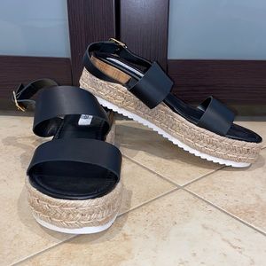 Steve Madden platform espadrilles
